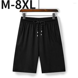 Men's Shorts Men Running Training Pockets Gym Sports Quick Dry Breathable Short Summer Casual Fitness Plus Size M-8XL