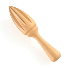 Manual Wooden Lemon Juicer Solid wood lemon cone Kitchen baking supplies squeezing juice tools