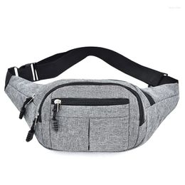 Waist Bags Women Men Belt Pouch Bag Waterproof Fanny Pack For Male Bum Hip Sack Belly Cross Banana Kangaroo Shoulder Handbag Husband