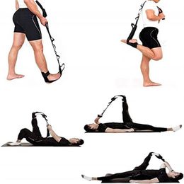 Yoga Stretching Strap Rehabilitation Training Belt Fitness Exercise Stretching Band B2Cshop337T
