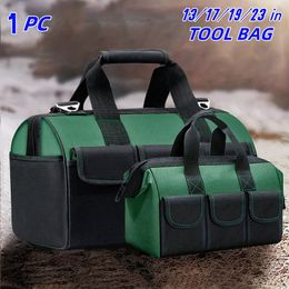 Tool Bag Electrician Tool Bag Strong And Durable Canvas Thickened Portable Multi-functional Hardware Carpentry Fishing Storage Tool Bag 231122