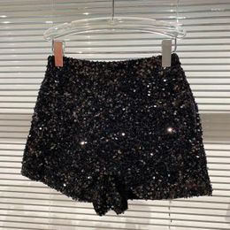 Shorts Fashion Baby Girl Bling Sequined Toddler Teens Child Shiny Short Trousers Kid Pant Party Club Clothes 1-14Y