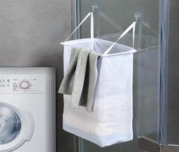 Laundry Bags Household Wall Mounted Basket Dirty Hamper Collapsible Kids Toys Sorter Organisers Clothes Storage BasketLaundry245e4943489