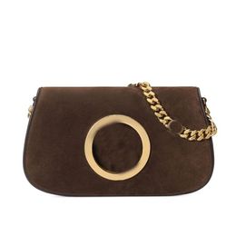 Designer Luxury Bag Women Chain Bag Suede Underarm Shoulder Bag Coffee Crossbody Armpit Bag Handbag Purse Dinner Bag Clutch Bag Fashion Letter Flip Magnetic Buckle