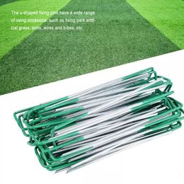 Other Garden Tools Peg Detachable Ushaped Ground Nail ing Fixing Gadgets Landscape Pins Wire Tube Artificial Grass 230422