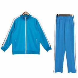 Tasarımcı Palms Mens Trailsuit fermuar ceketleri ve spor pantolon setleri Pa Angels Kadın İşlemeli Mektup Trailsuits Jogger Leisure Pantolon Track Suit 964