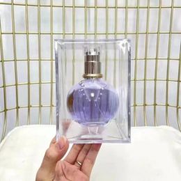 Women's Perfume 100ml High Quality France Longevity Light Rhyme Women's Perfume Natural Flower Fruit Purple Bulb Long Lasting Perfume Fast Shipping