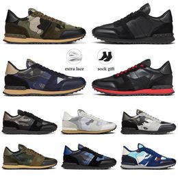 designer shoes mens shoes Black Black Black Navy Beige Black Red Military Green Beige Monochrome White Beige des chaussures Plate-forme trainers sneakers womens