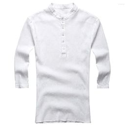 Men's T Shirts Men 2023 Summer Fashion V Neck Short Sleeve Tee Shirt Homme Casual Slim Fit Metal Button Design Mens T-shirts W320