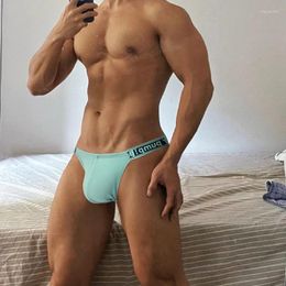 Underpants Sexy Underwear Man Slip Hombre Cotton Gay Breathable Men Briefs 3 Colours Male Panties Cuecas U Convex