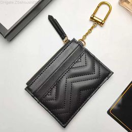 Unisex Designer Key Pouch Fashion Cow leather Purse keyrings Mini Wallets Coin Credit Card Holder 5 colors keychain with box WGAG