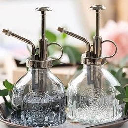 Sprayers Creative Vintage Watering Pots Simple Household Water Cans Succulent Garden Small Watering Pot Push Type Sterilised Empty Bottle 231122