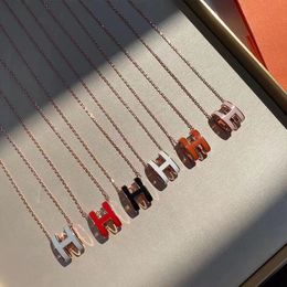 Hereess PO Necklace Collection Alphabet Trend Necklace for Sister