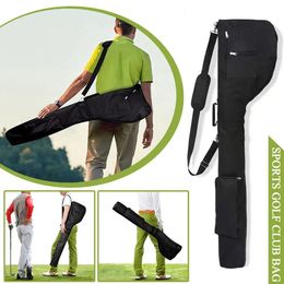 Outdoor Bags Sports Golf Club Foldable Practise Training Portable Storage Lightweight Shoulder Bag Can Hold Complete Unisex 231122
