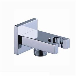 Other Faucets Showers Accs Brass Wall Mounted Hand Held Shower Holder Bracket Hose Connector Elbow Unit Spout Water Inlet Angle V Dhr0Q