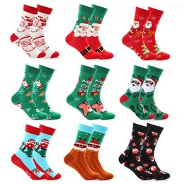 Women Socks Christmas Stockings For The Woman Designer Santa Claus Cotton Wholesale