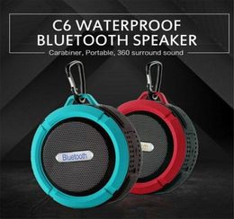 Wireless C6 Waterproof Bluetooth Speaker For Bluetooth Waterproof Outdoor Rechargeable Portable Waterproof Speaker9998978