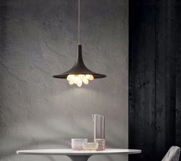 Nordic Loft Style Modern LED Pendant Light Iron Glass Grape Modeling Hanging Lamp Home Decor Lighting Indoor Droplight LL