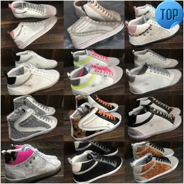 Goldenss Gooses Italy Brand Designers Sneakers Shoes Mens Woman Shoes High Tops Mid Star Sneakers Italy Fashion Luxury Slides Goses ZQ