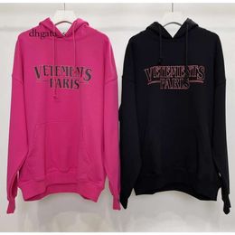 Dhgate Essentialhoodies Donna 2023 Autunno/Inverno Nuovo VTM Vite Carino Esclusivo Peluche Allentato Felpa con Cappuccio per Uomini e Donne