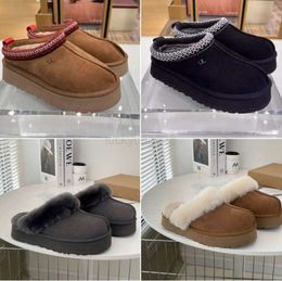 designer tasman slipper australia fluffy platform tazz slides wool shoes winter boot 1uggslies-11 boots fur classic brand casual women outside slider 4125ess