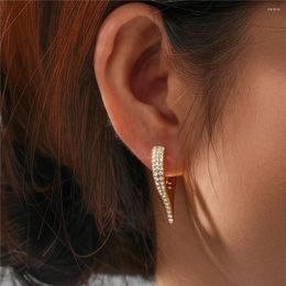 Hoop Earrings LENNIK Street Hipster Party Trendy Punk Hip Hop Rivet Ear Rings For Women Gothic Jewellery Pendientes Orecchini