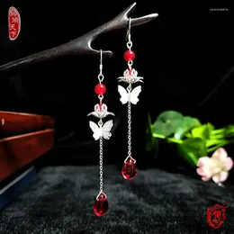 Dangle Earrings Heaven Official Blessing Drop Stud For Women Anime Hua Cheng Ladies Jewelry Girls Silver Color Metal Oorbellen