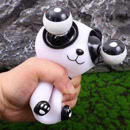 Decompression Toy Staring Eyes Panda Panda Decompression Pinch Bear Doll Children's Vengeance Funny Tricky Creative Artefact