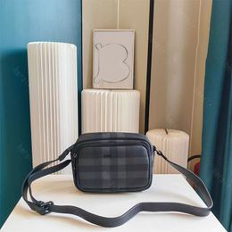 Luxury camera stripe Bag classic handbags Designer Vintage Check and Leather crossbody Women's men wallet messenger tote Shoulder clutch burbey Bags