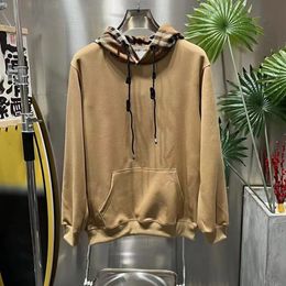 2024 Men's Hoodies Sweatshirts Designer Classic Mens Womens Hoodie Sweatshirt Pullover Streetwear Jumper Long Sleeve Crew Neck Cotton Jumpers with Front Pocket