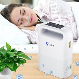 Air Purifiers VARON 15 Litre Portable Concentrator 0xyGenerator For Home Travel Design 90 Purity Small With Battery Purifier 110V 231123