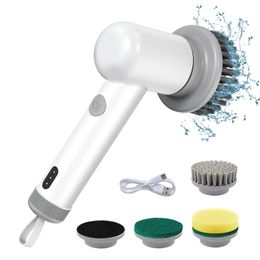 Vacuums Wireless Electric Cleaning Brush Housework Kitchen Dishwashing Bathtub Tile Professional Labour Saving 231123