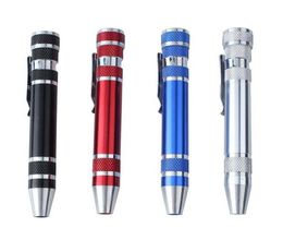 Multifunction 8 in 1 Precision Screwdriver With Magnetic Mini Portable Portable Aluminium Tool Pen Repair Tools For Mobile Phone3595452