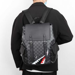 2022 Summer New Fashion Men's Backpack Large Capacity Casual Cool Backpack Business Computer Bag