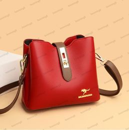 Designer women's bag, leather, soft leather texture, cross-border shoulder bag, large capacity, simple crossbody bag, tote bag