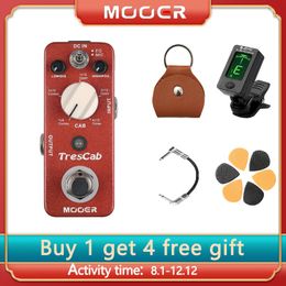 Mooer Guitar Multi Effects Pedal Mtc1 Trescab Effects Digital Cabinet Simulated Electric Guitars Musical Accessories Pedal