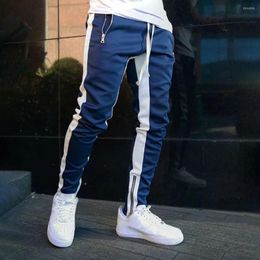 Men's Pants Men's Joggers Casual Fitness Men Sportswear Tracksuit Bottoms Skinny Sweatpants Trousers Black Gym Track