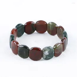 Strand Wholesale Natural Ocean Jasper Beaded Bracelet Gemstone Beads Gift For Her Perfect