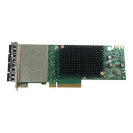 LPE31000B-M6 Four Port Gigabit Fiber Optic Network Lan Card PICe1x 10/100/10000Mbps With I210 SFP PCI-E NIC PXE