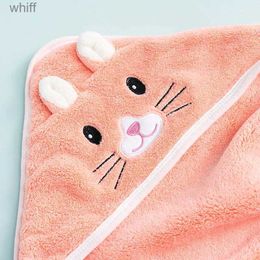 Towels Robes Baby Bath Towel Baby Towel Newborn with Hood Cartoon Coral Fleece Infant Towels Blanket Newborn Baby Bathrobe Infant Babys StuffL231121