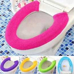 Toilet Seat Covers 1 Pcs U-shaped Cover For Bathroom WC Protector Accessories Comfortable Cushion 4 Colours