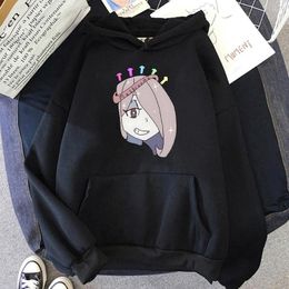 Men's Hoodies Little Witch Academia Fashion Manga Cute Anime Sweatshirts Printed Graphic Men/women Clothes Long-sleeved Cartoon Hoody