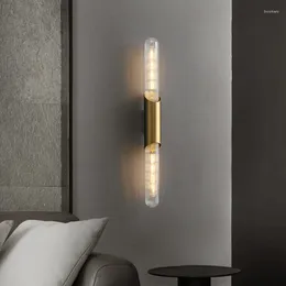 Wall Lamp Retro Simple Nordic Industrial Style Light Living Room Background Sconce Aisle Porch Staircase Strip Mirror Headlight
