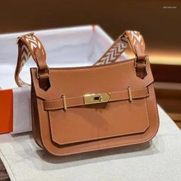 Evening Bags Cowhide Mini Shoulder Messenger Bag Luxury Designer Handbags High Quality 2023 For Women Stylish Models
