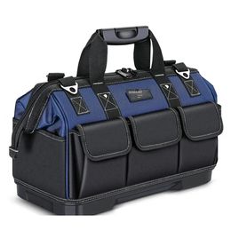 Tool Bag Large Electrician Tool Bag Organizer Heavy Duty Tool Pouch Bag Waterproof Anti-Fall Storage Bag with Multi Pockets Pochete 231122