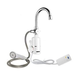 2000W Bathroom Instant Water Tap Electric Water Heater Faucet Tankless Water Heater with Shower Head220B