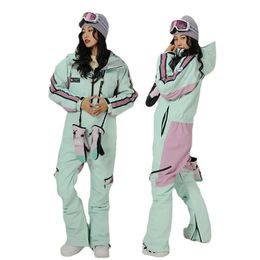 Skiing Suits Sport Winter Men Snow Suit Warm Women Jumpsuit Outdoor Thermal Female Snowboard Overalls Waterproof Man Ski Wear 231122