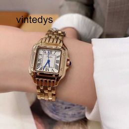 Quartz Watches for Men New Small Square Watch Straight Hair Fashion Elegant Women's Waterproof Quartz