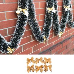 Decorative Flowers 2M Christmas Decorations Garland Home Party Wall Door Decor Tree Ornaments For Stair Fireplace Xmas