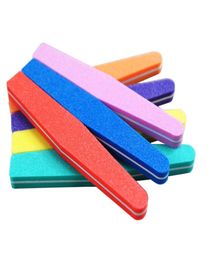 5PcsLot Mix Color Nail Buffer Files Sponge Diamond Washable Lime Unghie 100180 Nail Polish Block Suppliers6707224